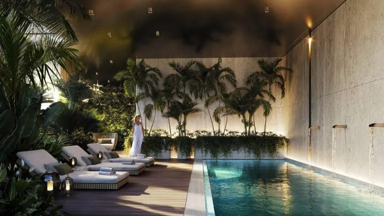 Exterior of the prestigious Urban Life residential complex in Business Bay